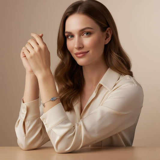 Evil Eye Chain Link Bracelet