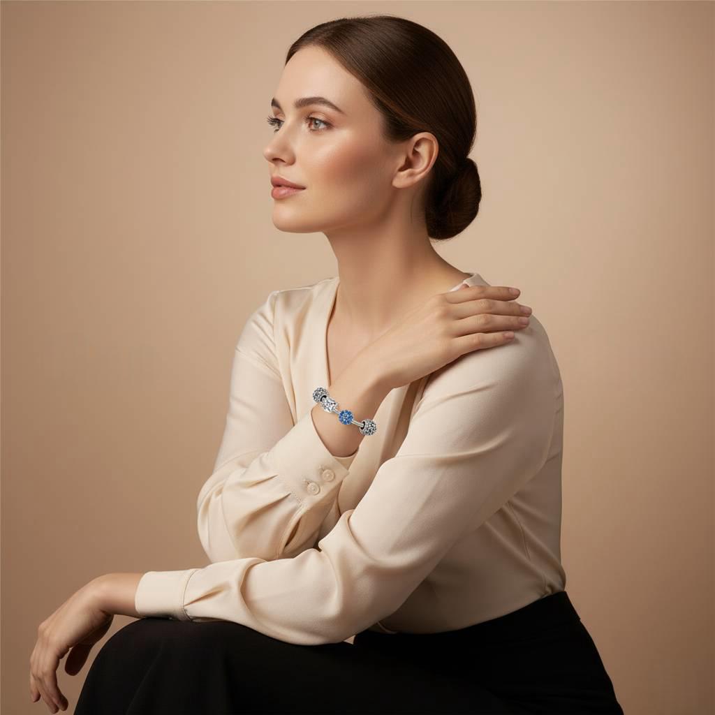 Silver Charm Bracelet 