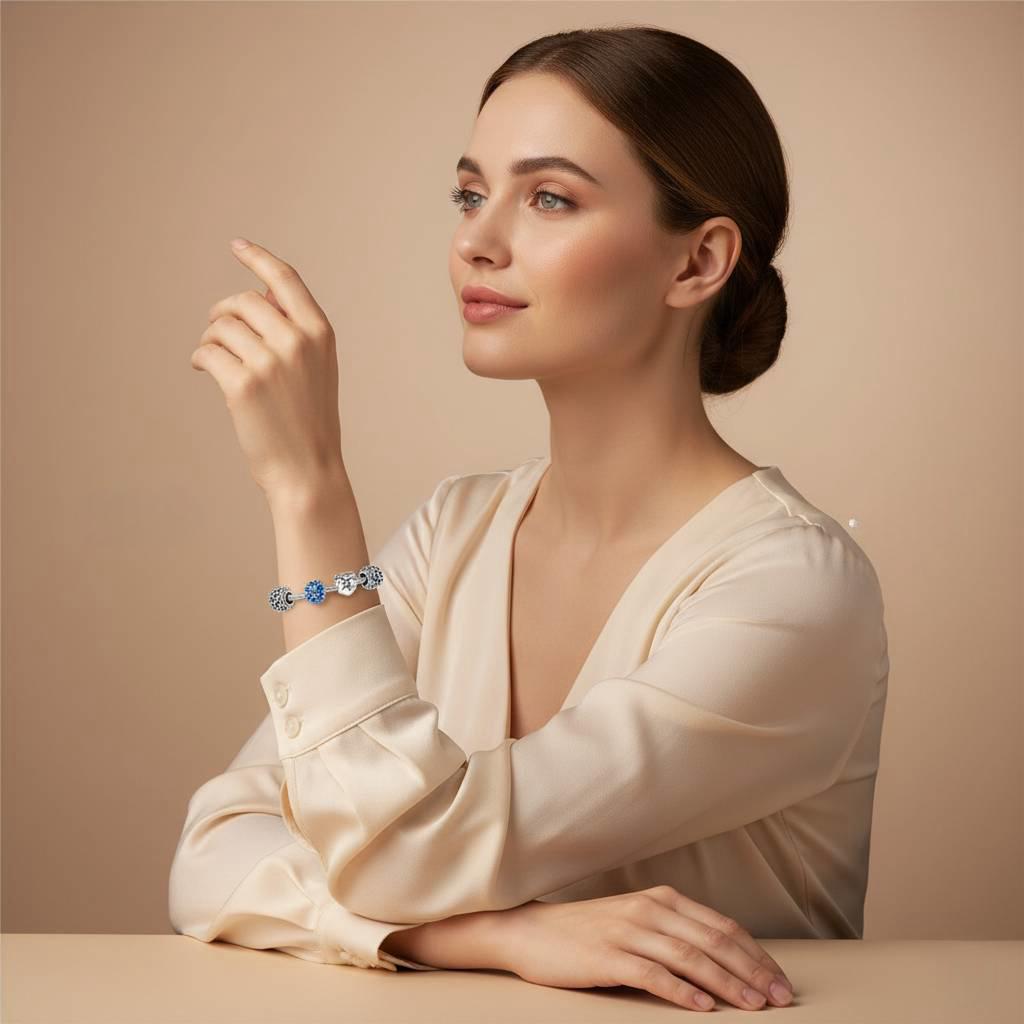 Silver Charm Bracelet 