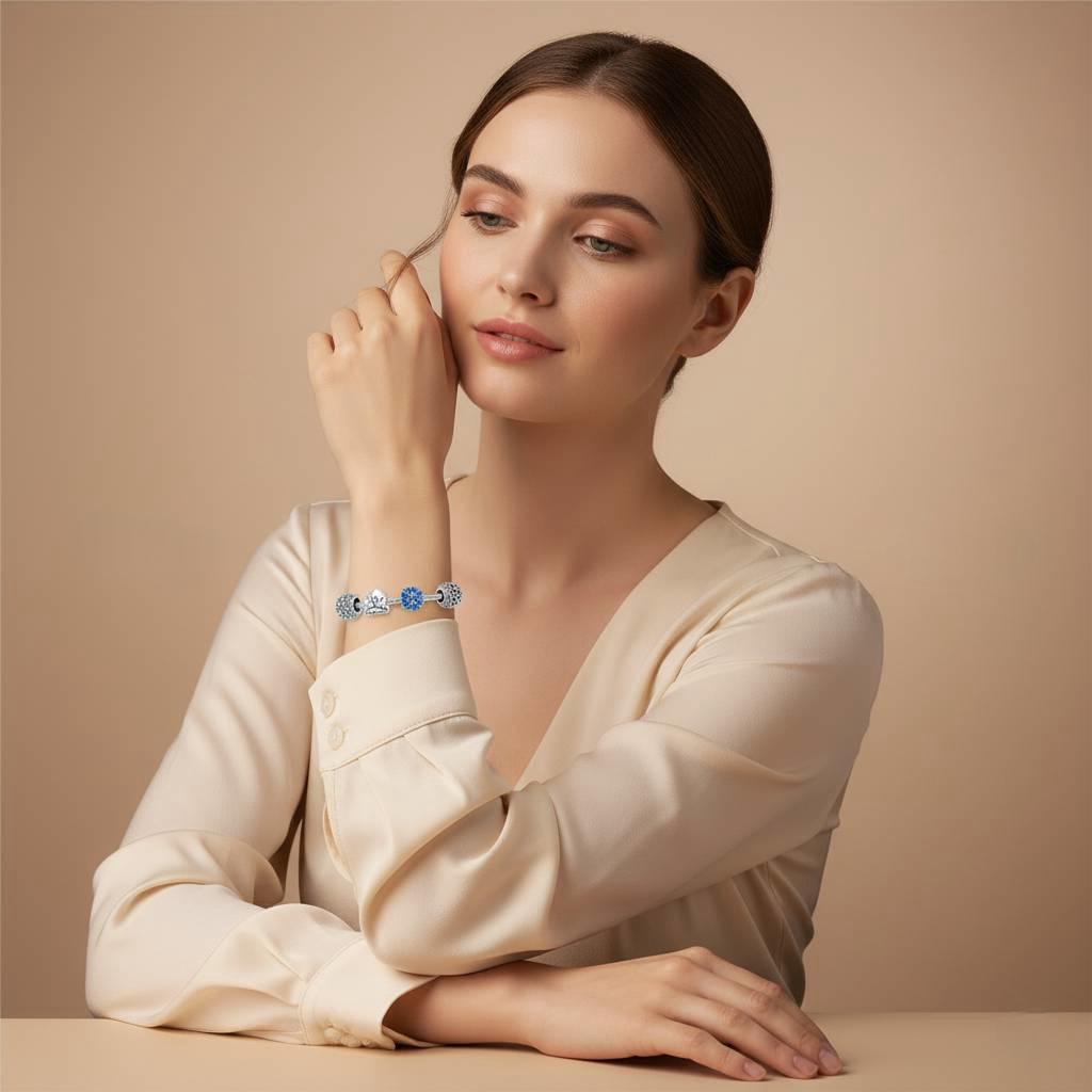 Silver Charm Bracelet 