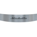 Classic Open Bangle Bracelet with Name-2