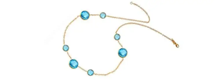 Turquoise Birthstone necklace