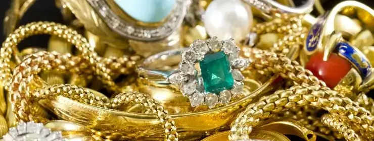 Jewelry with turquoise birthstones