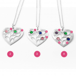 Family Tree of Life Necklace with Birthstones-1