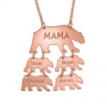 Vertical Mama Bear Necklace