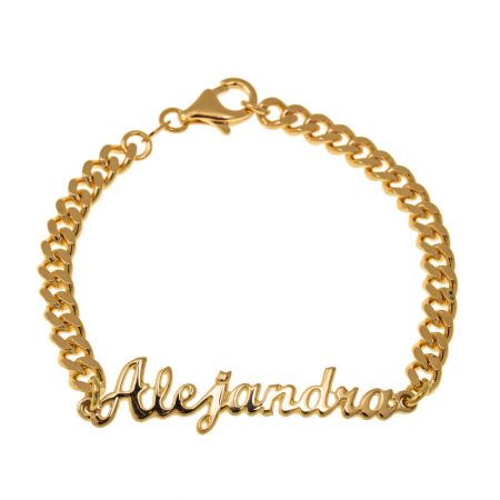 Nafisa Designs - Personalized gold bracelet with name... | Facebook