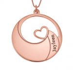 Circle of Love Necklace with Names