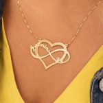 Heart Infinity Necklace-1