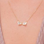 Heart Initial Necklace-2