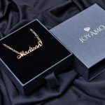 Personalized Carrie Name Necklace with Figaro Chain-3
