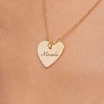 Engraved Heart Necklace-2