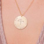 Personalized Disc Family Tree Necklace-2