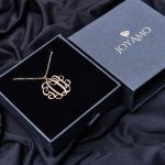 Personalized Hanging Monogram Necklace-3