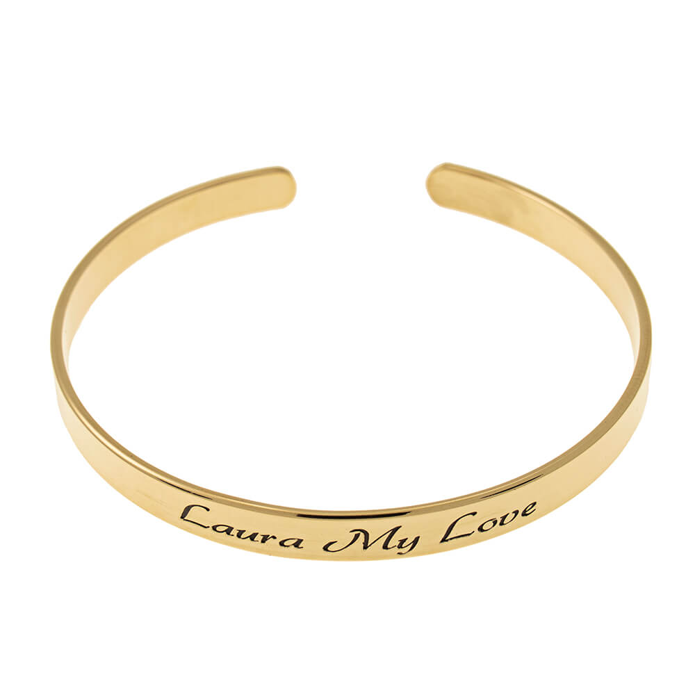 Bangle Drop Gold Bar Bracelets Custom Engraved Name Bracelet Personalized  Initials Bangles For Women Jewelry Girls Gift From Strips, $14.78 |  DHgate.Com