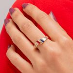 Personalized Birthstone Promise Ring-2