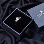 Promise Double Heart Birthstone Ring-3