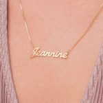 Justin Name Necklace-2