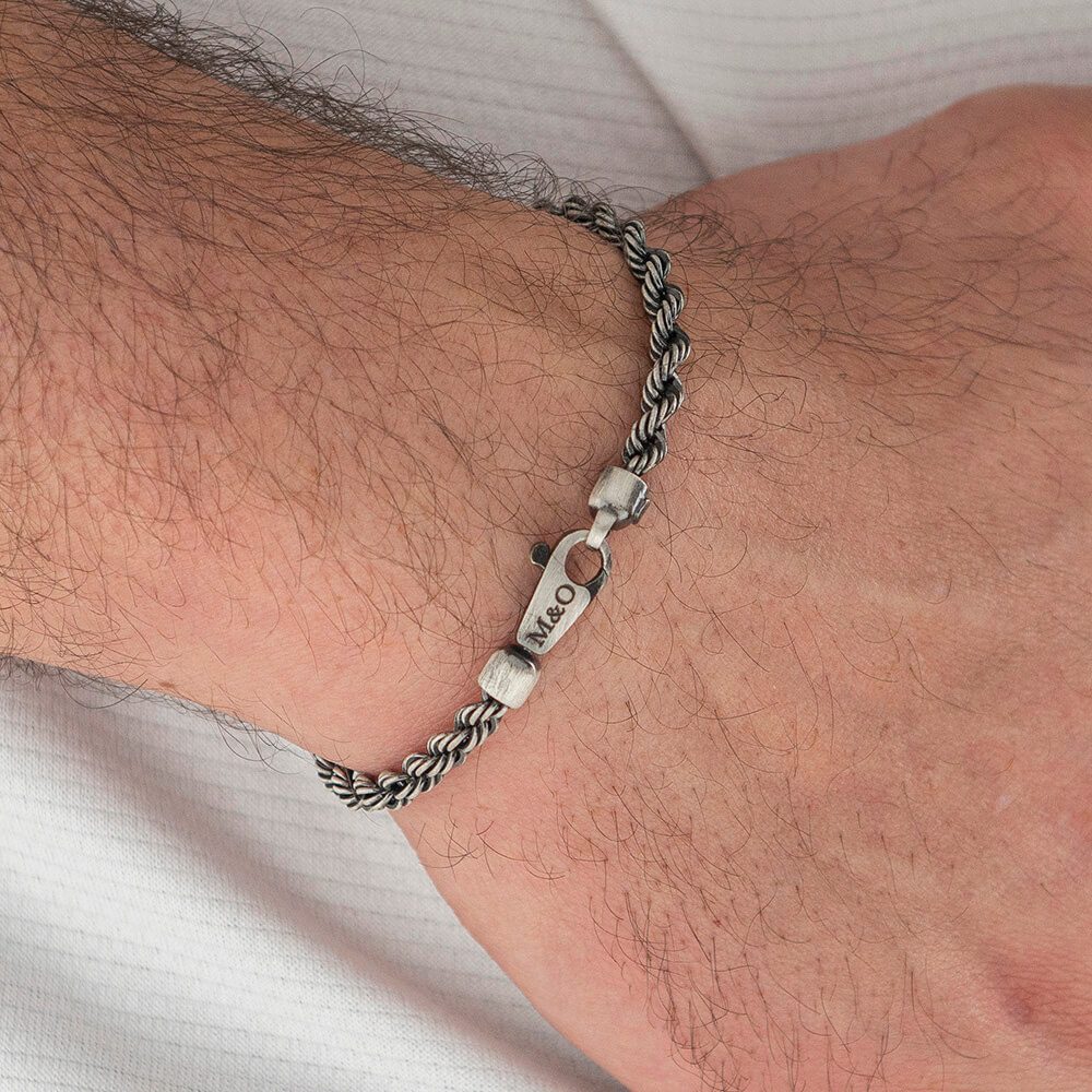 Matte Rope Bracelet for Men-5