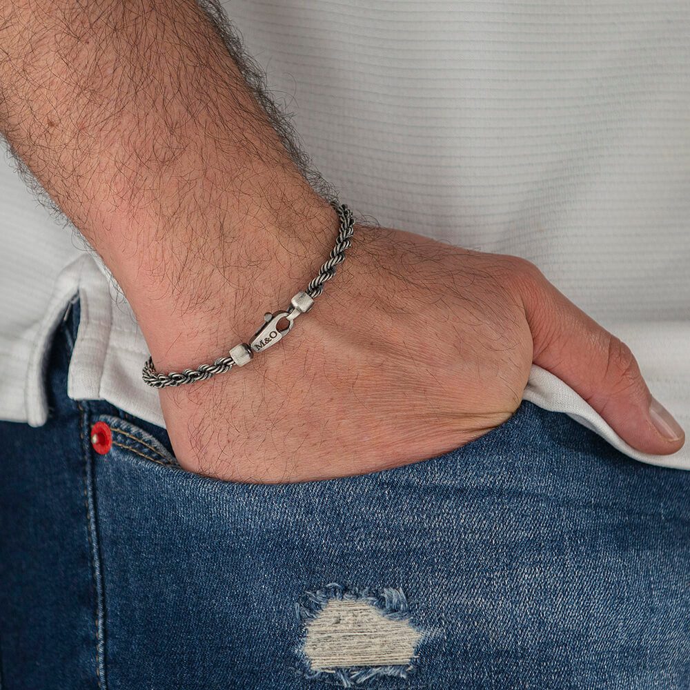 Matte Rope Bracelet for Men-4