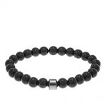 Black Beads Bracelet for Men