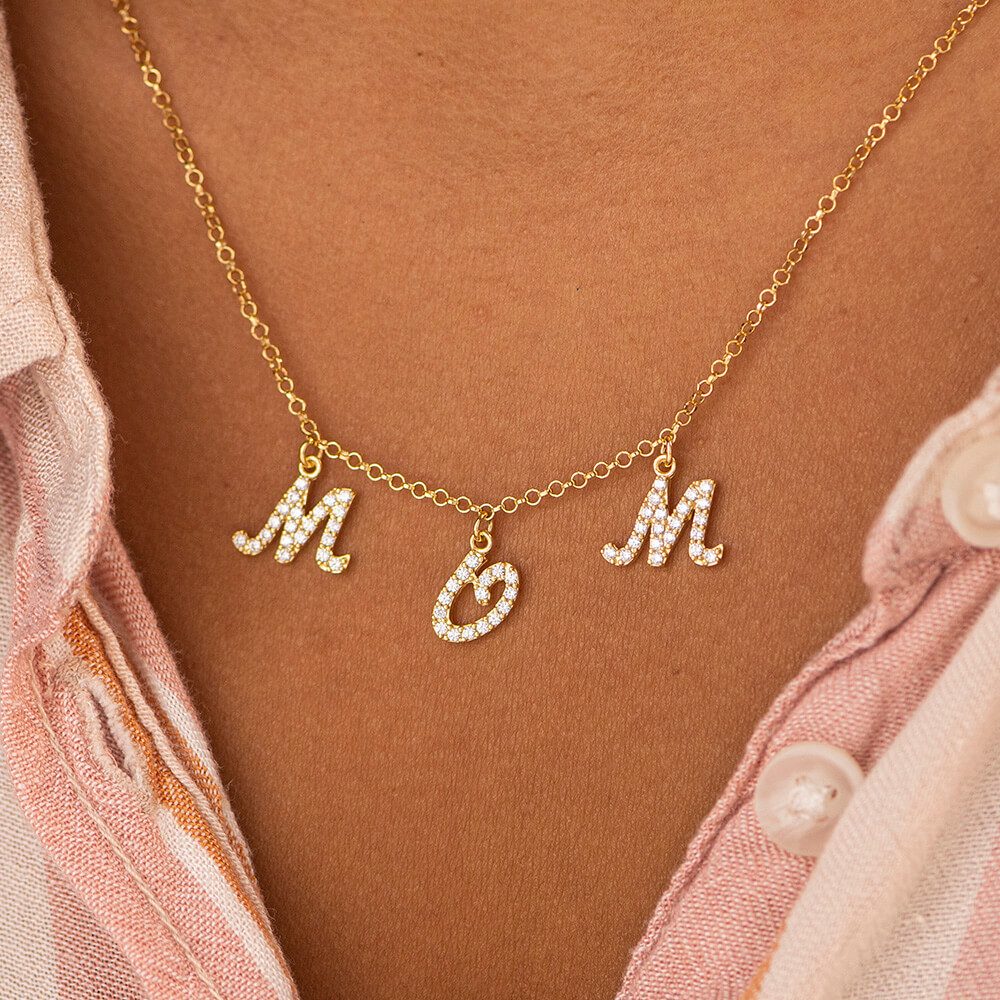 Letter Name Necklace-2