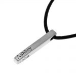Men's Personalized Bar Necklace-1