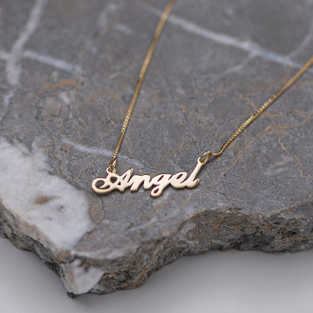 Angel Name Necklace-3