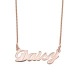 Daisy Name Necklace