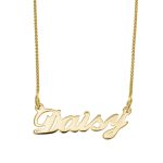 Daisy Name Necklace