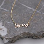 Daisy Name Necklace-3