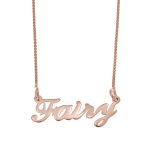 Fairy Name Necklace