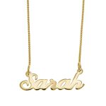Sarah Name Necklace