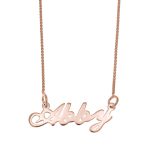 Abby Name Necklace