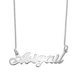 Abigail Name Necklace