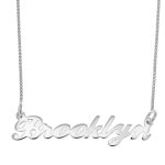 Brooklyn Name Necklace