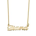 Diana Name Necklace