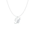 Big Initial B Necklace-1