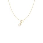 Big Initial H Necklace-1