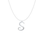 Big Initial S Necklace-1