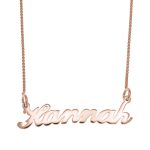 Hannah Name Necklace