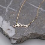 Mary Name Necklace-3