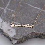 Samantha Name Necklace-3
