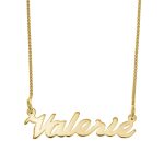 Valerie Name Necklace