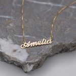 Amelia Name Necklace-3