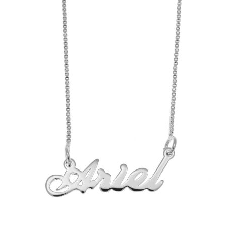 Ariel Name Necklace in 925 Sterling Silver