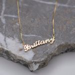 Brittany Name Necklace-3