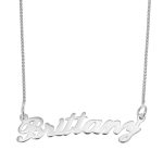 Brittany Name Necklace