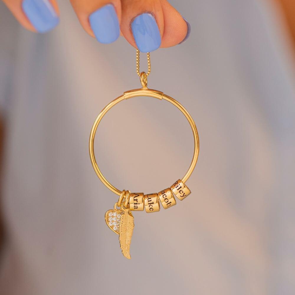 Personalized Circle Necklaces | JoyAmo Jewelry