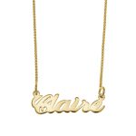 Claire Name Necklace
