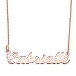 Gabrielle Name Necklace